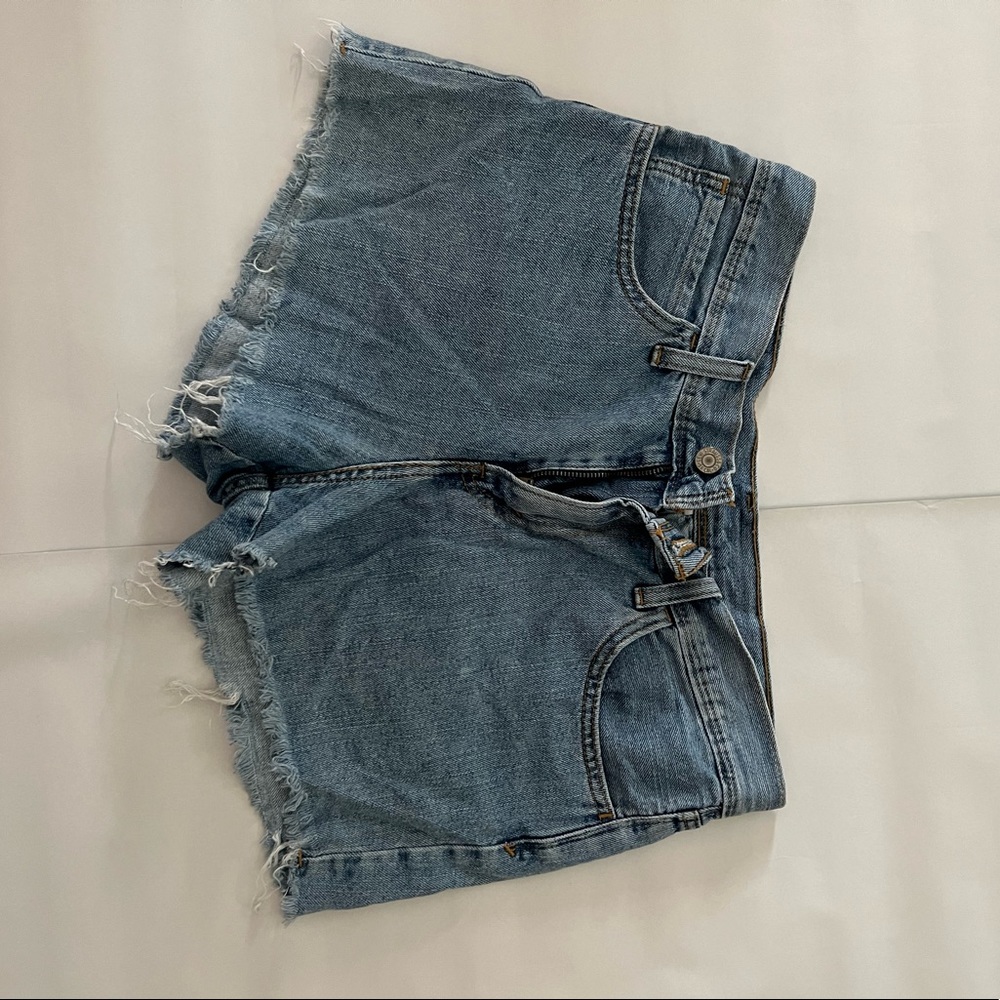 Levi’s 501 high rise shorts